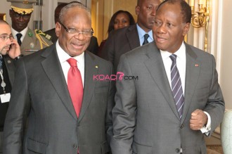 Côte dÂ’Ivoire : Ouattara : Â‘Â’ Quand il y a une situation d'urgence, c'est bien que la France intervienneÂ’Â’ 